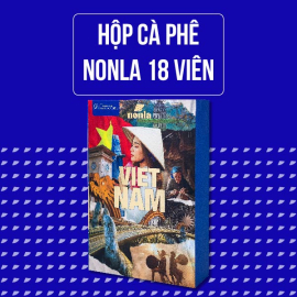 Hộp Cafe  Mix Vị Sấy Thăng Hoa NONLA 18 Viên