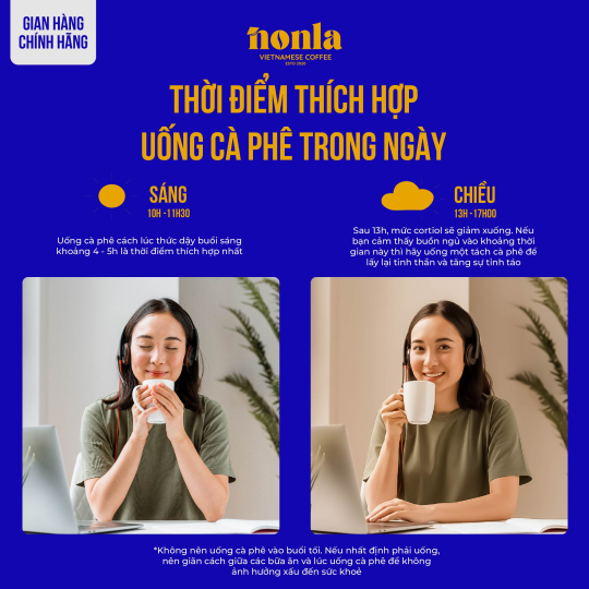 Cafe Vị Kem Trứng- Hộp Nonla 6 Viên